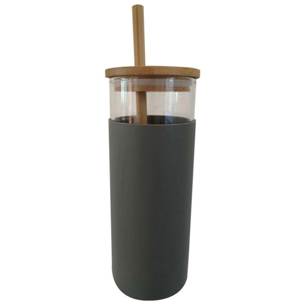 500ml heat-resistant glass tumbler black