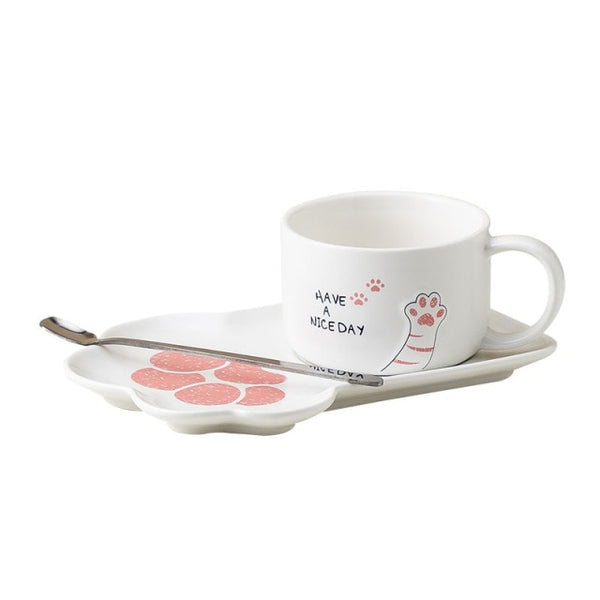 ceramics coffee mug set pink / 200ml