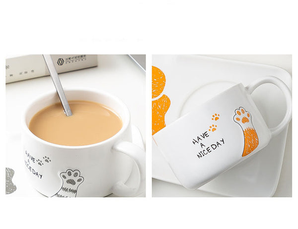 ceramics coffee mug set