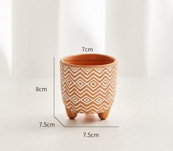 boho terracotta plant pots pot a-small