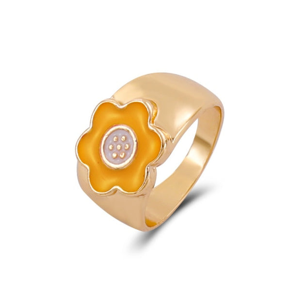 stainless steel chunky rings suitable / k floret