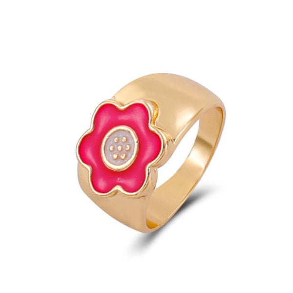stainless steel chunky rings suitable / l floret