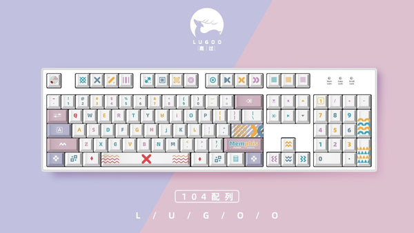 keycaps set for mx switch mechanical keyboard