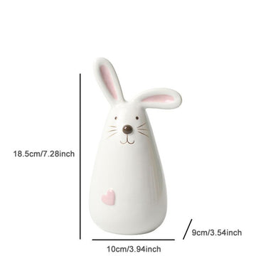 bunny shaped ceramic flower pot a