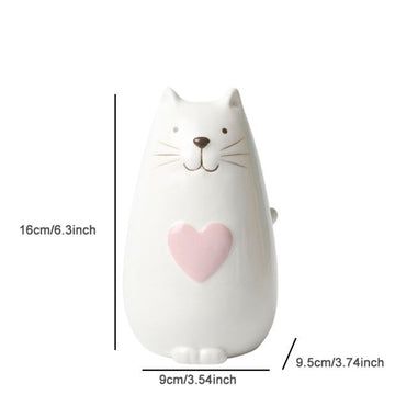 bunny shaped ceramic flower pot b