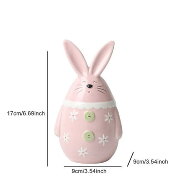 bunny shaped ceramic flower pot e