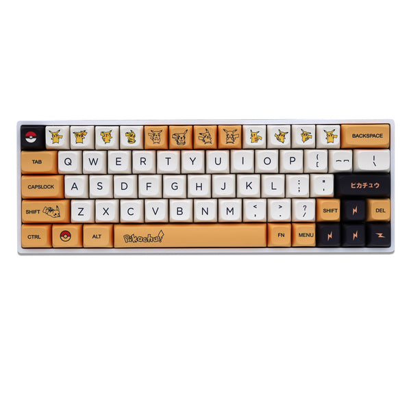 keyboard keycaps set | japanese pokémon keyboard keycaps only english