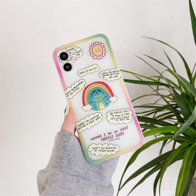 iphone case with a cute frog holder