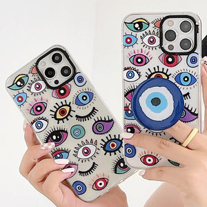 iphone case with eye holder