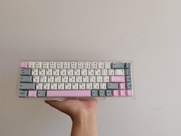 kawaii fuji theme keycaps pbt for mechanical keyboard | japanese keycaps set