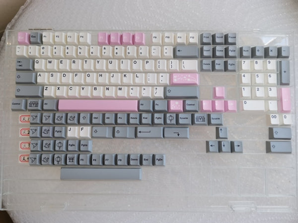 kawaii fuji theme keycaps pbt for mechanical keyboard | japanese keycaps set no japanese