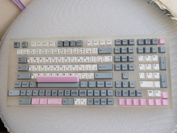 kawaii fuji theme keycaps pbt for mechanical keyboard | japanese keycaps set with japanese