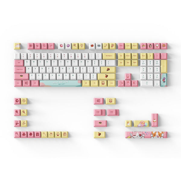 kawaii pink keycaps