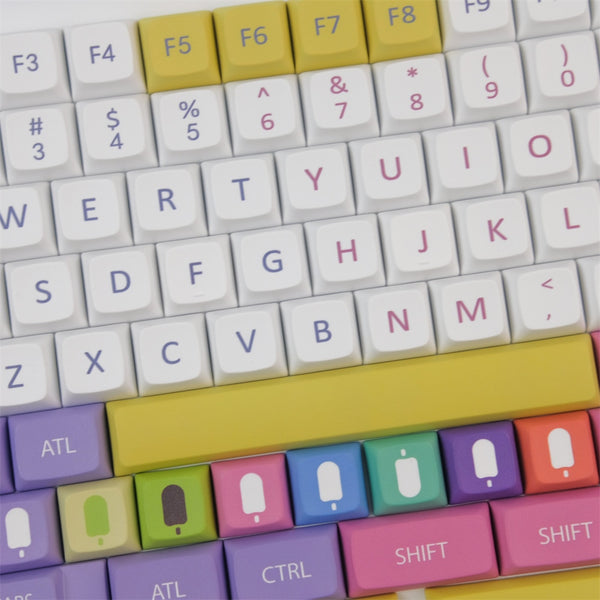 cute mechanical keyboard keys set