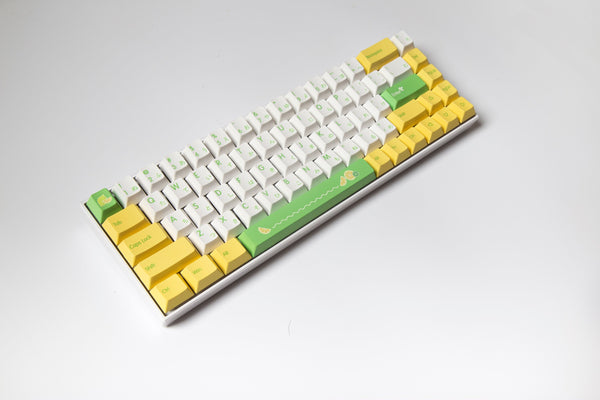 japanese keycaps set | 139 keys lemon keycaps cherry profile