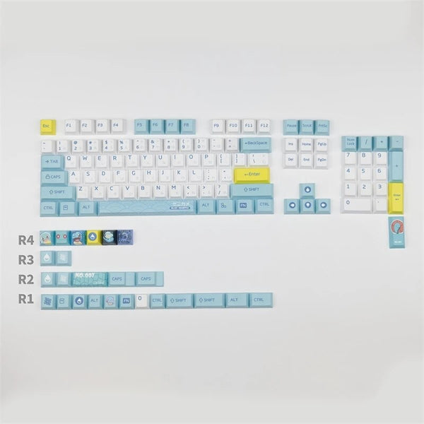 kawaii keycaps without keyboard | cute keycaps set | japanese keycaps set