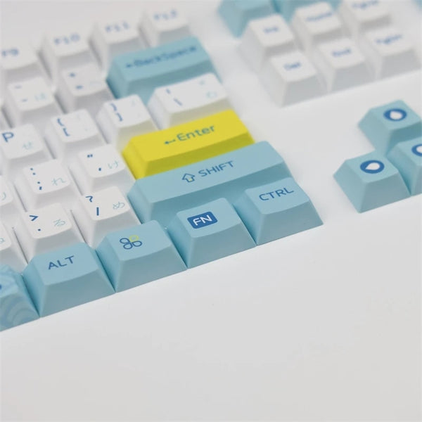 kawaii keycaps without keyboard | cute keycaps set | japanese keycaps set