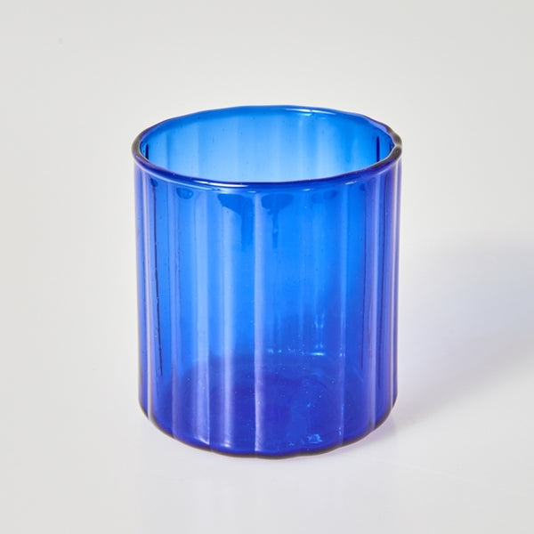 colorful glassware set 1pc blue