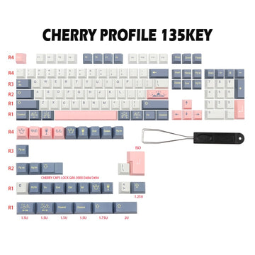 keycap set for cherry profile |  pbt keycaps for mx switches english keycap