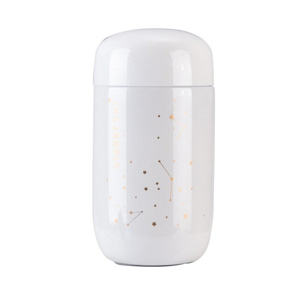 small thermos bottle  | 200ml cute thermos bottle 200ml / white