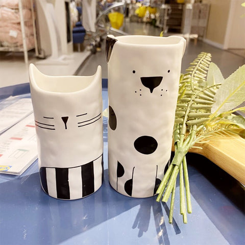 ceramic animal vase