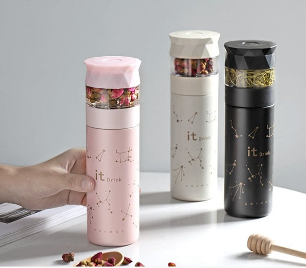 creative stainless steel thermos flask for tea