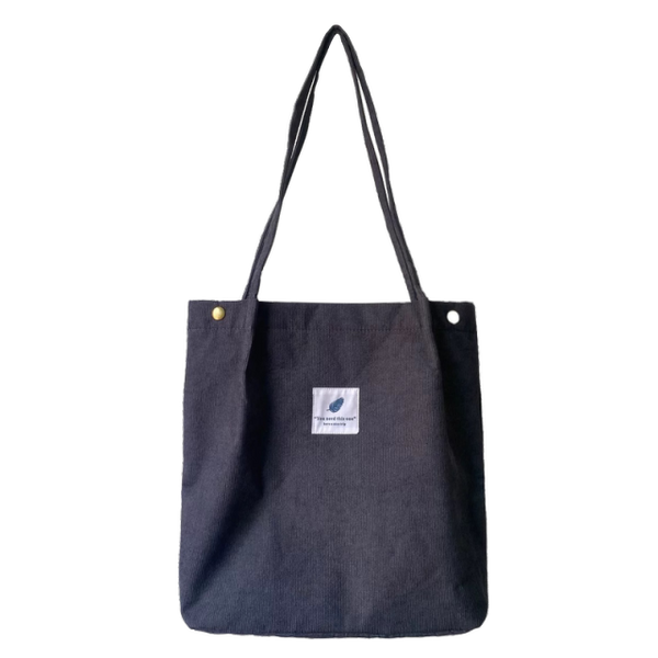 foldable corduroy shopping bag f2073d