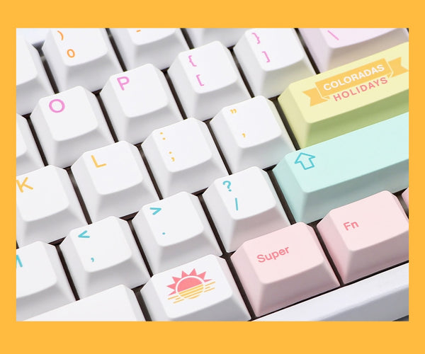 coloradas cherry profile keycap set