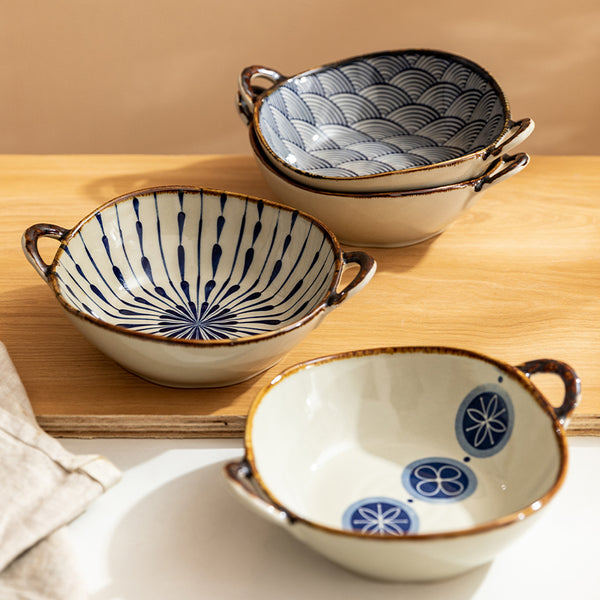 ceramic noodle bowl