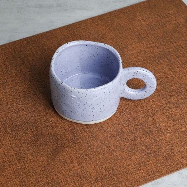 300ml cute ceramic mug blue / 300ml