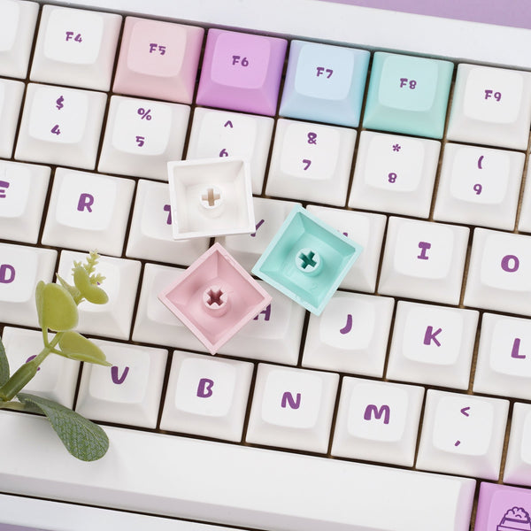 colorful keycaps set