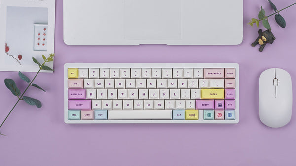 colorful keycaps set