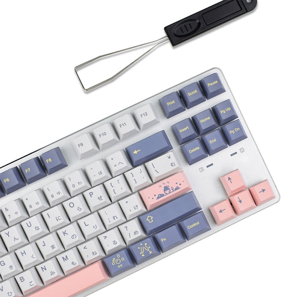 peach japanese keycaps set