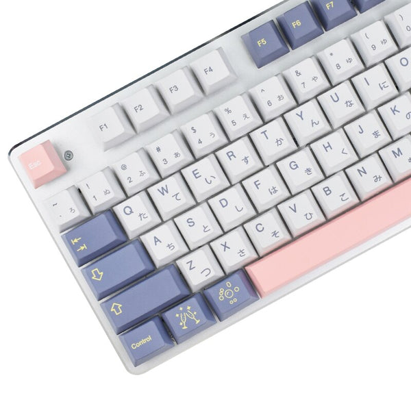 peach japanese keycaps set