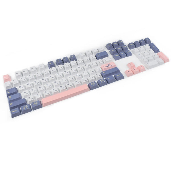 peach japanese keycaps set