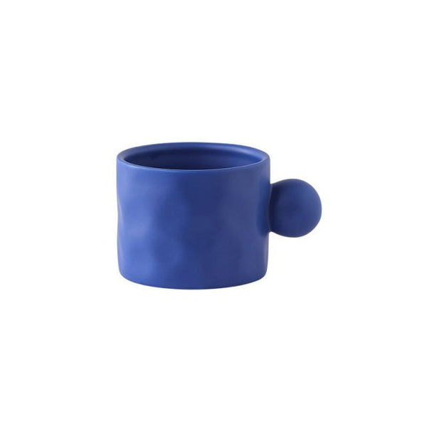 300ml ceramic mug blue 2