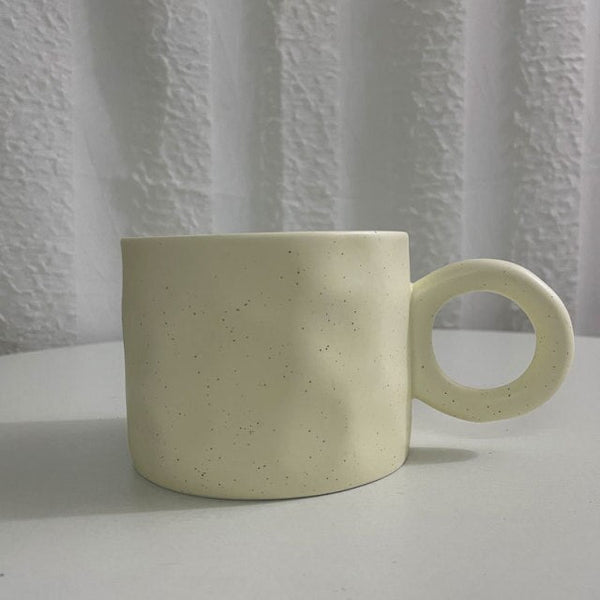 300ml ceramic mug yellow