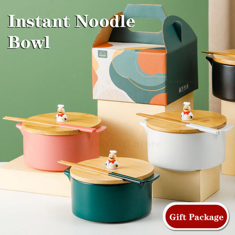instant noodle ceramic bowl