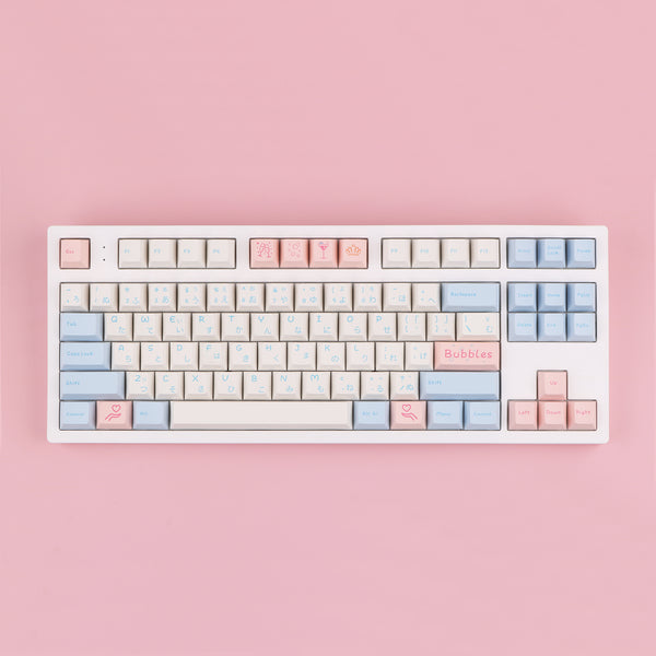 pink keycaps set