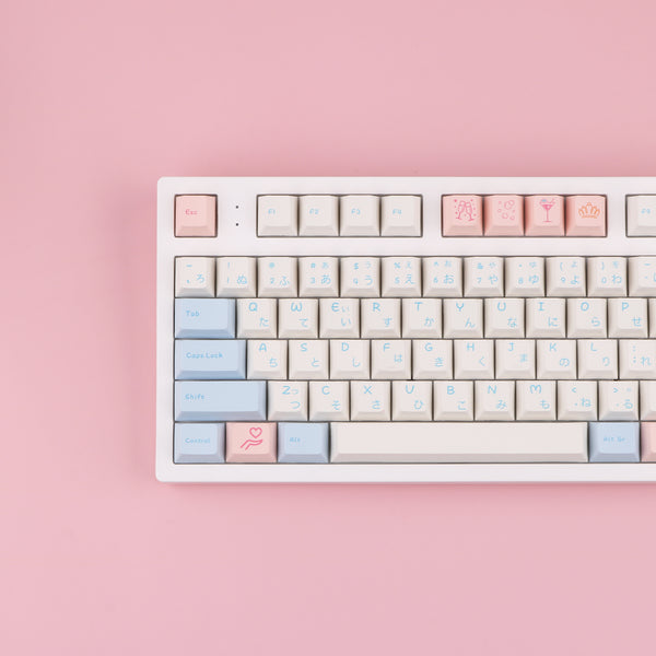 pink keycaps set