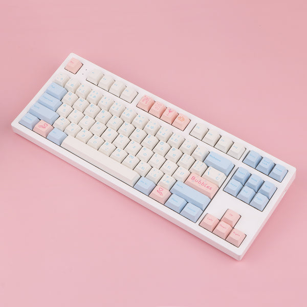 pink keycaps set